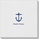 Nautical Anchor Linen Like Napkins Image 3 of 3